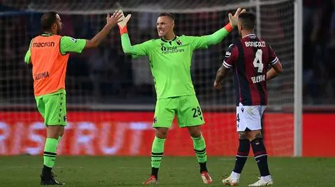 Skorupski czekał na to długo. Włosi pod wrażeniem