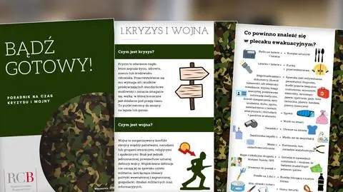 "Bądź gotowy!". Rządowe Centrum Bezpieczeństwa opublikowało poradnik "na czas kryzysu i wojny"