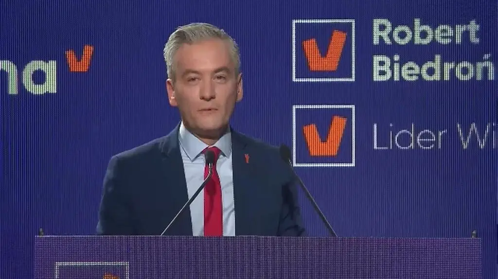 Robert Biedroń mówi o postulatach Wiosny na wybory do Parlamentu Europejskiego