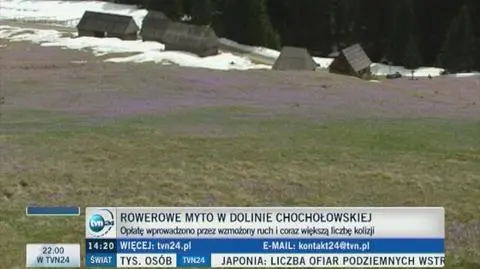 Dolina Chochołowska mniej przyjazna rowerzystom