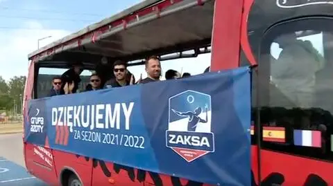 Mistrzowska parada, Zaksobus ruszył w trasę. "Do teraz ciężko uwierzyć"