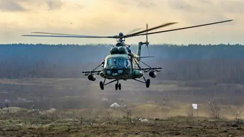 Rosyjski śmigłowiec Mi-8. Zdjęcie ilustracyjne 