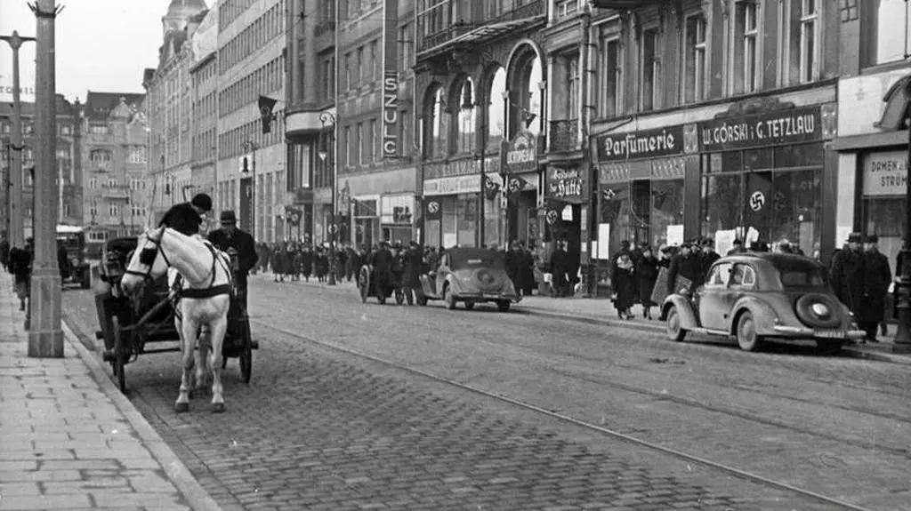 Plac Wolności w 1940 r