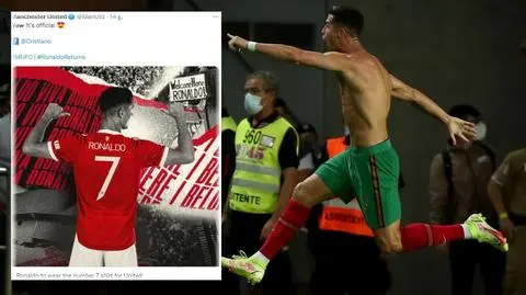 Rewolucji nie będzie. Ronaldo "siódemką" Manchesteru United