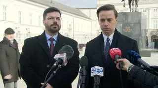 Stanisław Tyszka i Krzysztof Bosak 