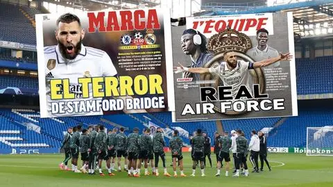 "Bestia, postrach Chelsea". Benzema może dziś dogonić Lewandowskiego