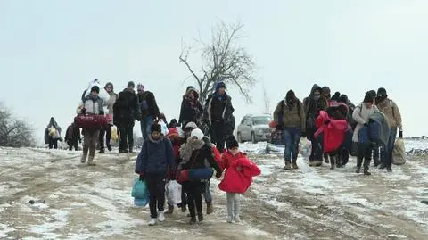 Zima nie powstrzymuje imigrantów