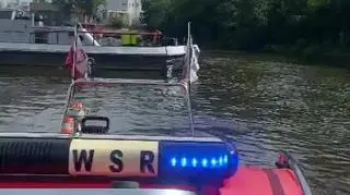 Na miejscu pracowali ratownicy wodni