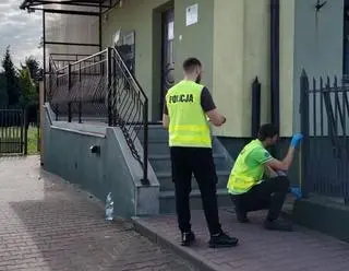 Włamanie do bankomatu w Pawłowie