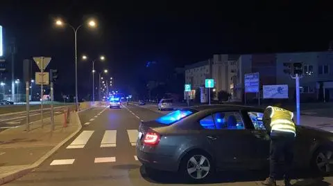 Do wypadku doszło na przejściu dla pieszych (20.10.2020) 
