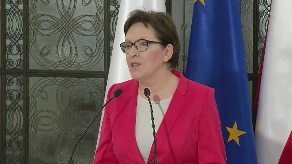Premier Ewa Kopacz po zarządzie krajowym Platformy ws