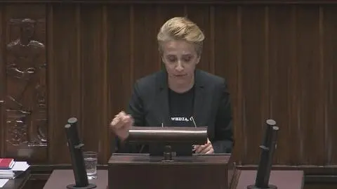 Debata nad odwołaniem minister Zalewskiej. Wystąpienia polityków