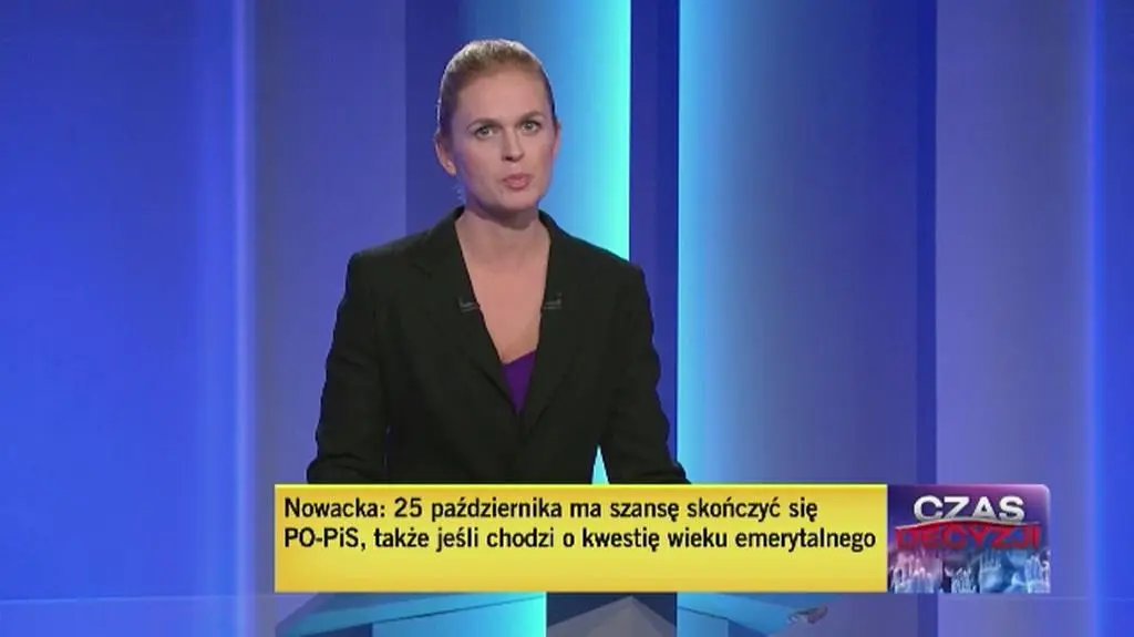 Barbara Nowacka odpowiada na pierwsze pytanie
