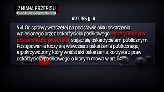 Zmiana art. 55 § 4 Kodeksu postępowania karnego