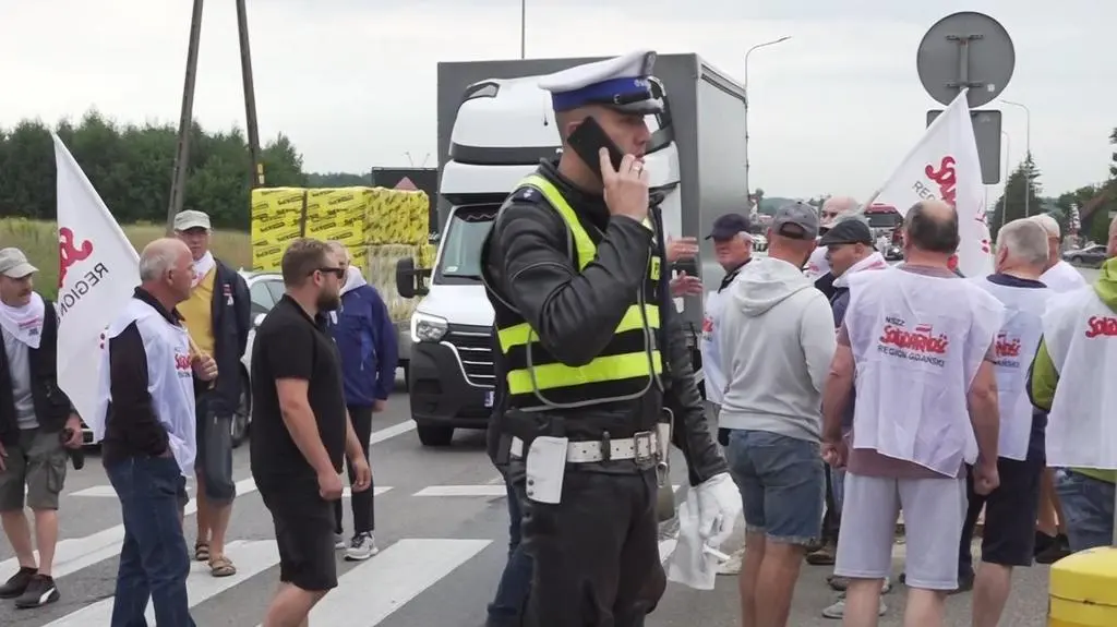 Protest rybaków