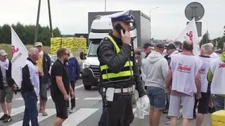 Protest rybaków