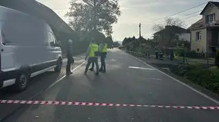 Policja ustala okoliczności tego tragicznego zdarzenia