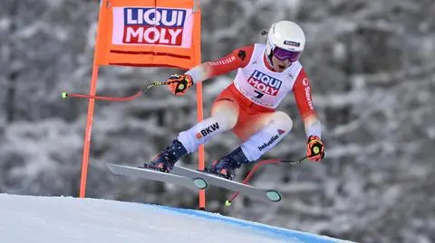 Mistrzyni świata najlepsza w zjeździe w Val d'Isere. Dramat Kanadyjki tuż przed metą