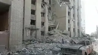 Zniszczenia w Czernihowie 