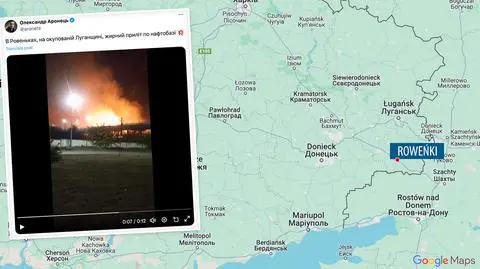 Seria potężnych eksplozji. Magazyny ropy w płomieniach