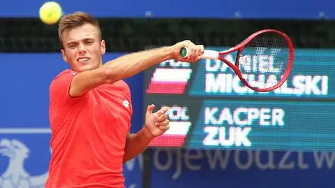 Kacper Żuk przegrał w pierwszej rundzie w Gstaad
