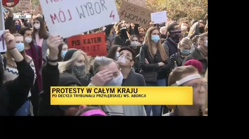 protesty lodz