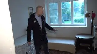 Jedna z sypialni, którą odwiedziliśmy