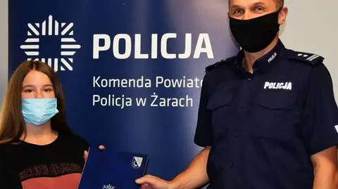 Na parkingu leżał portfel, a w nim kilkaset złotych. 12-latka wiedziała, co z tym zrobić