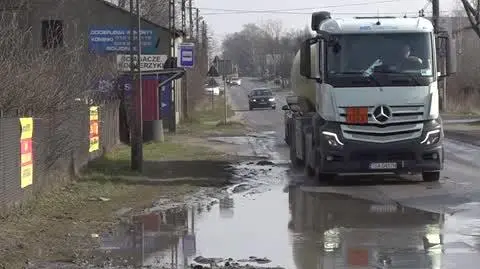 Mieszkańcy Wiskitna w Łodzi protestują