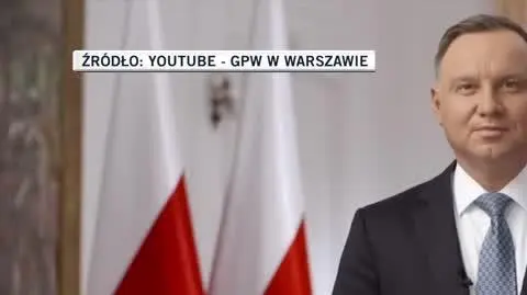 Andrzej Duda o GPW