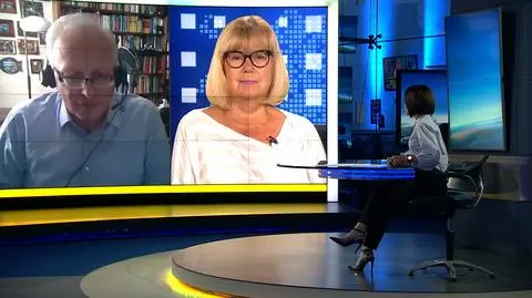 Prof. Rober Flisiak i Joanna Solska byli gośćmi "Faktów po Faktach"