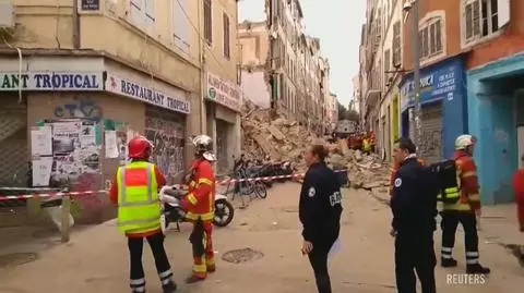 W Marsylii zawaliły się dwa budynki