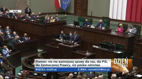 Morawiecki: rolnicy pamiętają, kto był grabarzem polskiego rolnictwa, pan Balcerowicz