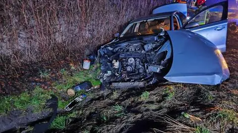 Poważny wypadek na DK43 koło Wielunia