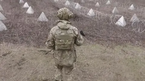 Zęby smoka, drut kolczasty, miny i okopy 