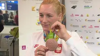 Brązowa Monika już w Polsce. "Miałam jedno zadanie w głowie"