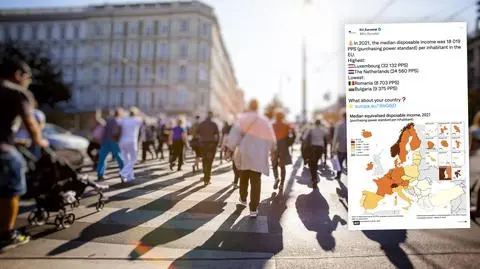 Europejska mapa prawdy o zarobkach. Polska wypada blado
