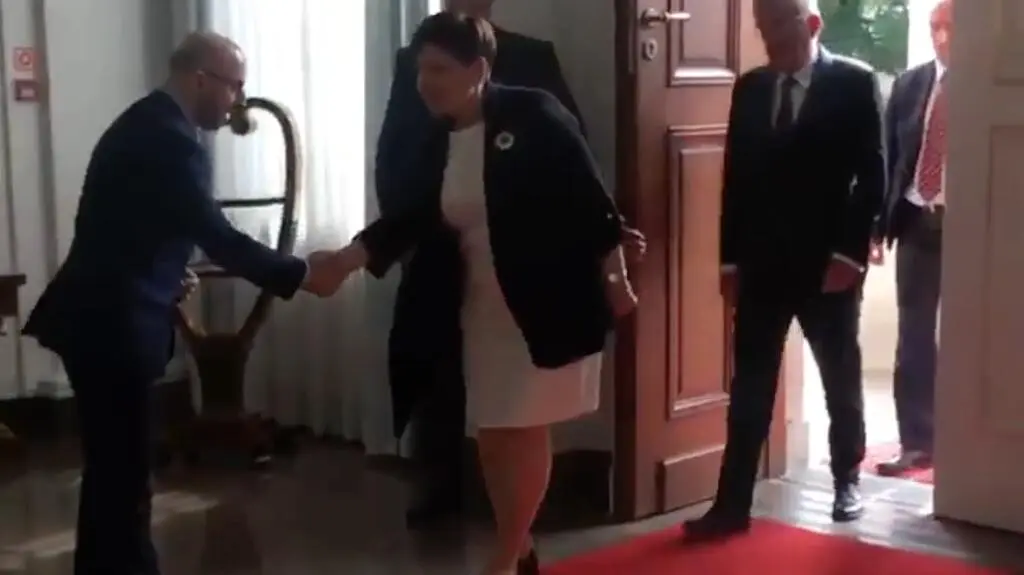 Spotkanie prezydenta z premier i marszałkami