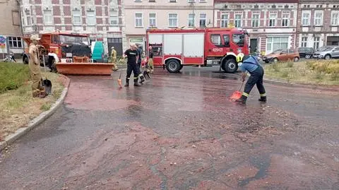 "Rondo bolognese", czyli setki kilogramów przecieru na jezdni