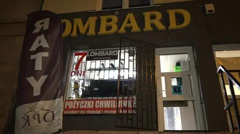 Gazem zaatakował właścicieli lombardu. Ukradł biżuterię i uciekł, szuka go policja