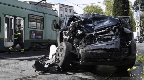 Piłkarz w szpitalu. Jego samochód zderzył się z tramwajem