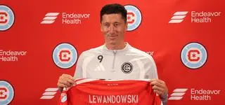 Lewandowski zaprezentowany w nowych barwach