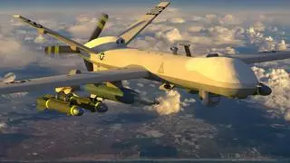 Dron wojskowy Reaper, ilustracja poglądowa