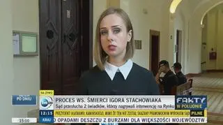 Proces w sprawie śmierci Igora Stachowiaka. Zeznawał biegły