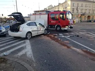 Kolizja na placu Bankowym