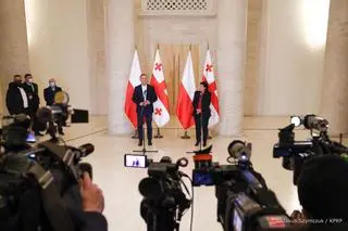 Andrzej Duda i Salome Zurabiszwili