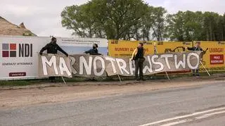 Manifestacja odbyła się pod hasłem "Marnotrawstwo"