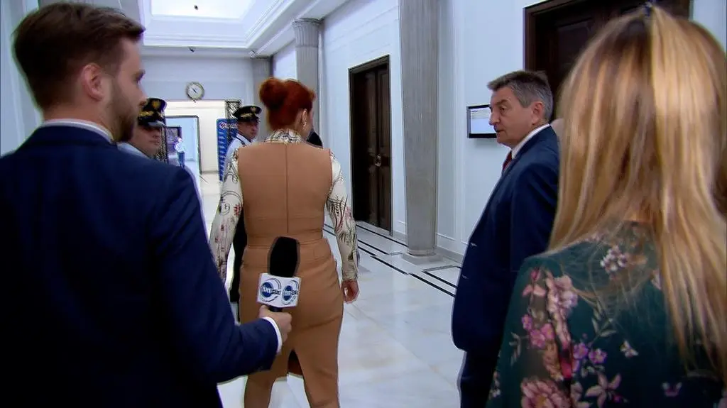 Reporter próbował zapytać marszałka o listy poparcia do KRS