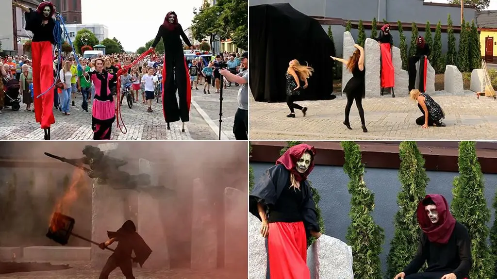 Odsłonięcie pomnika "Czeladzkiej czarownicy"