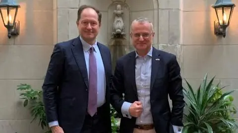 Mark Brzezinski i Marek Magierowski spotkali się w Waszyngtonie
